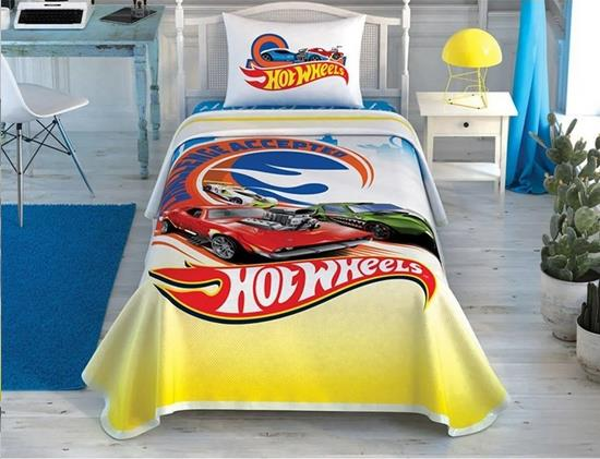 Taç Lisanslı Hot Wheels Race Pike Takımı Tek Kişilik