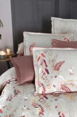 Sarev Martina V1 Pamuk Saten Nevresim Takımı Çift Kişilik