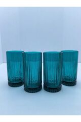 Paşabahçe 520015-1 Elysia 4lü Yeşil Meşrubat Bardağı