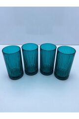 Paşabahçe 520015-1 Elysia 4lü Yeşil Meşrubat Bardağı