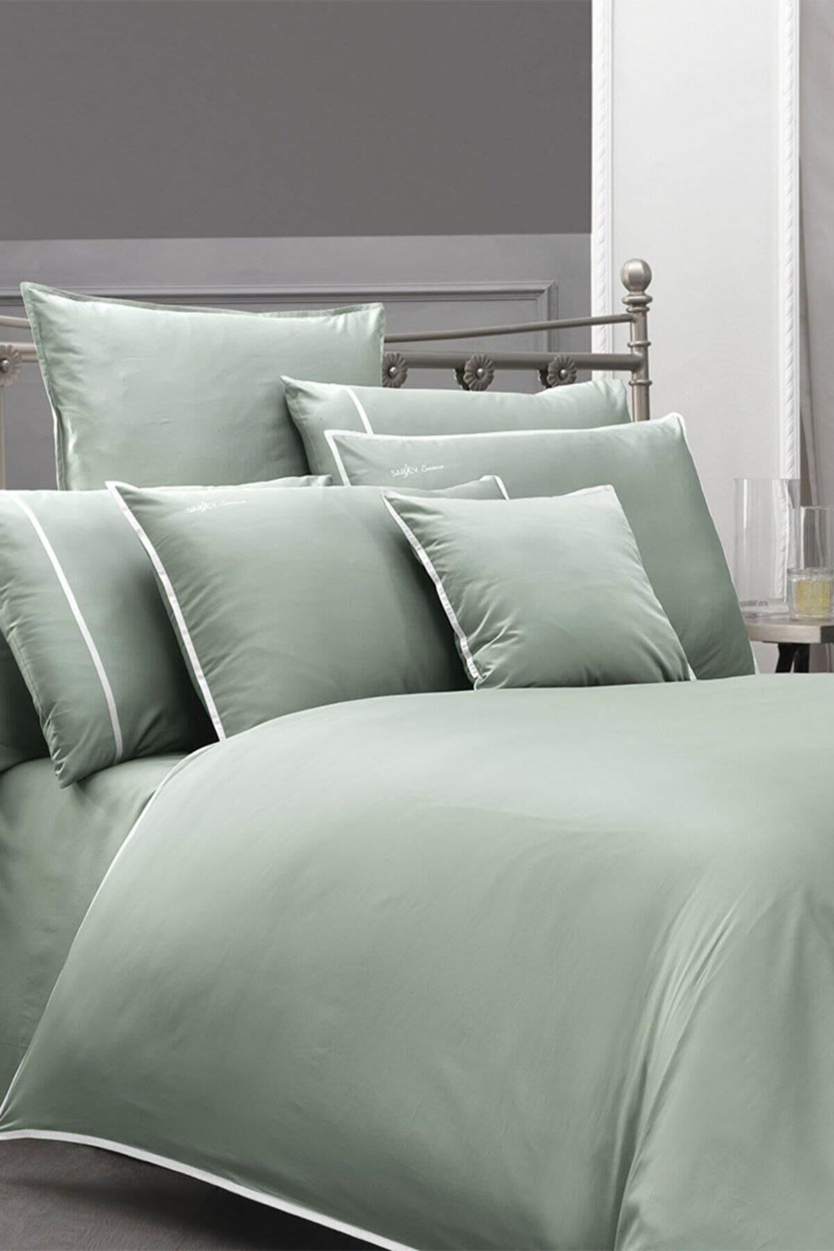 Sarev Sartorıa V13 Pamuk Saten Nevresim Takımı King Size