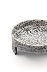 The Mia TLC0021 Sedef Ayaklı Dekor 35x15 Cm