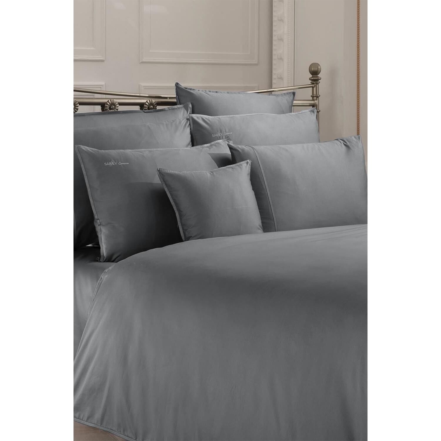 Sarev Sartorıa V8 Pamuk Saten Nevresim Takımı King Size