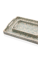 The Mia TLC0026 Sedef Tepsi 27x17x4 Cm