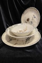 Porland Flower 24 Prç 6 Kişilik Yemek Takımı