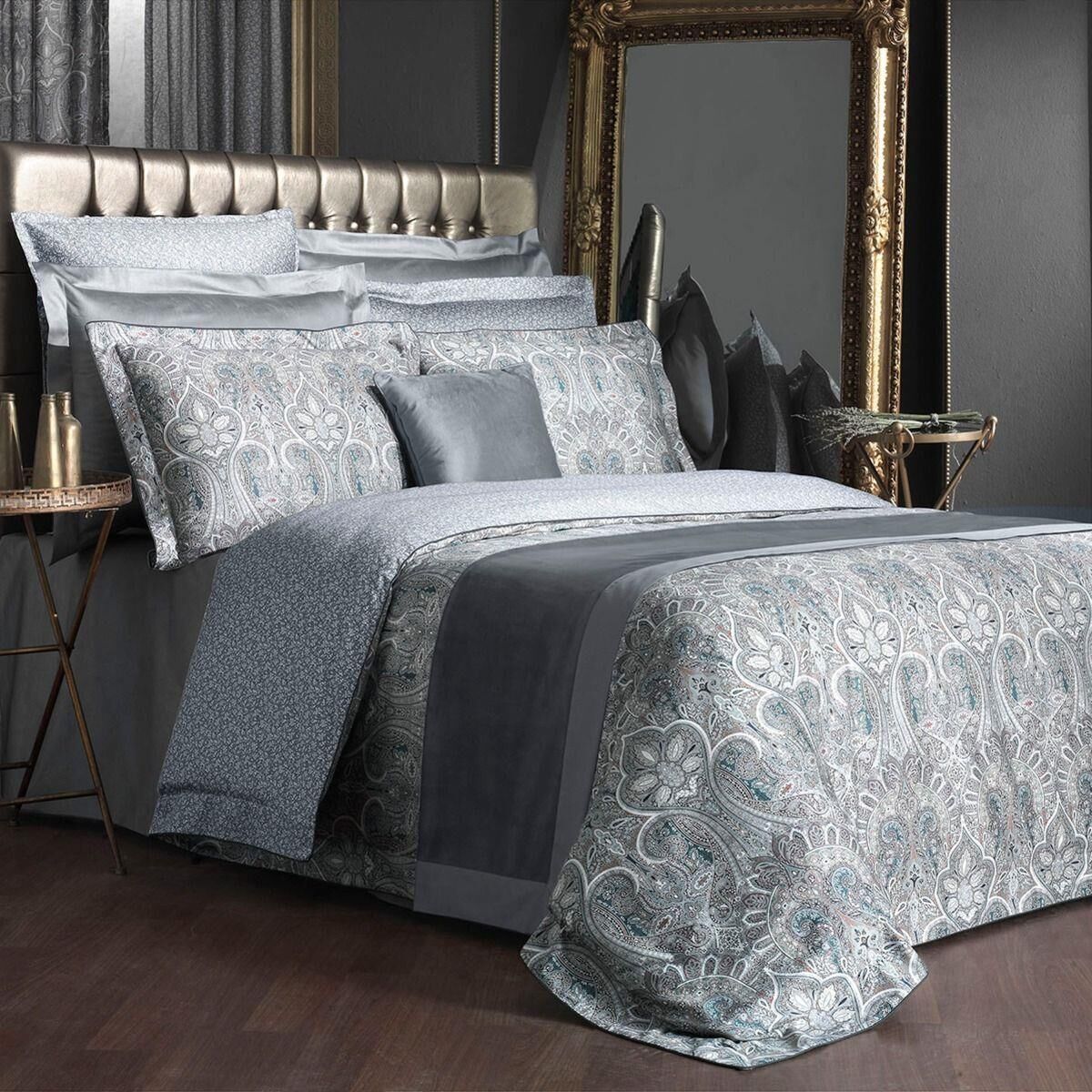 Isfahan V1 Pamuk Saten Nevresim Takımı King Size