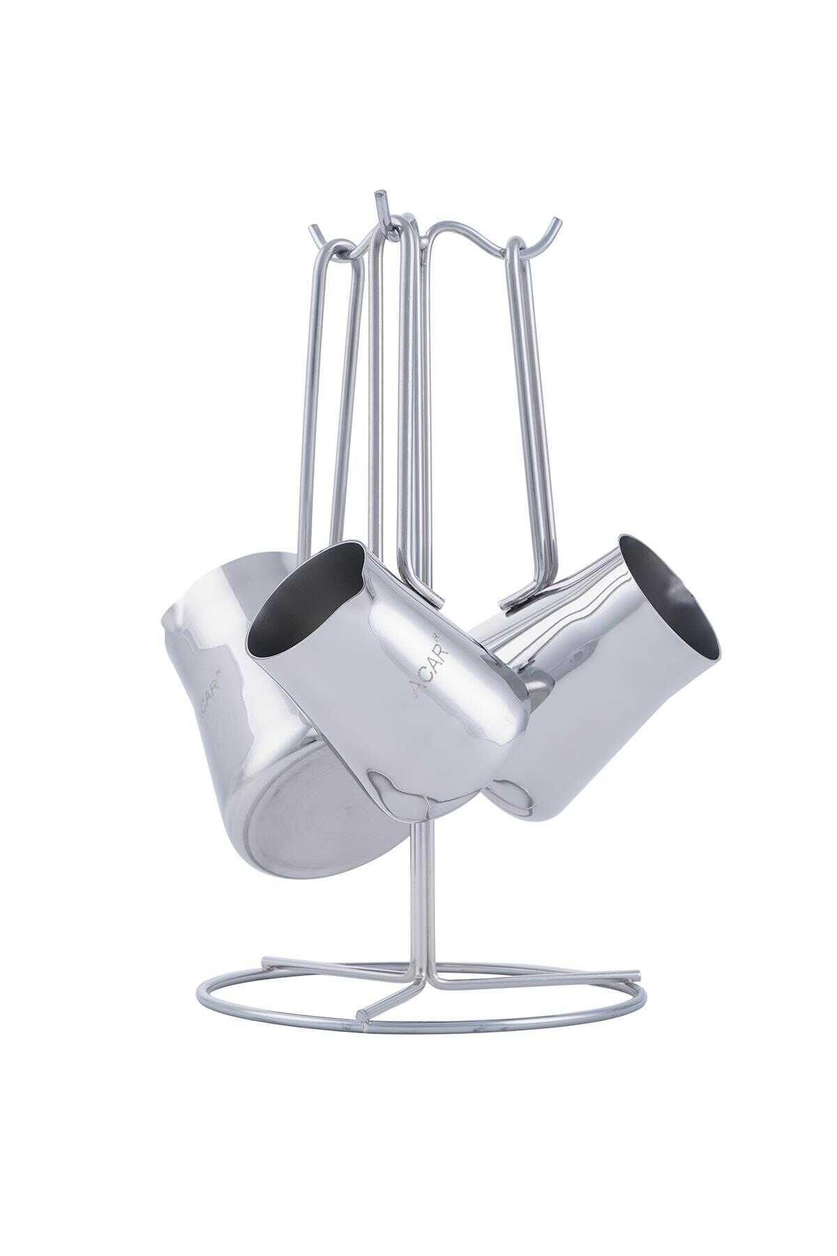 Acar 6521 Karat Huni Tel Sap 3 Lü Cezve Takımı