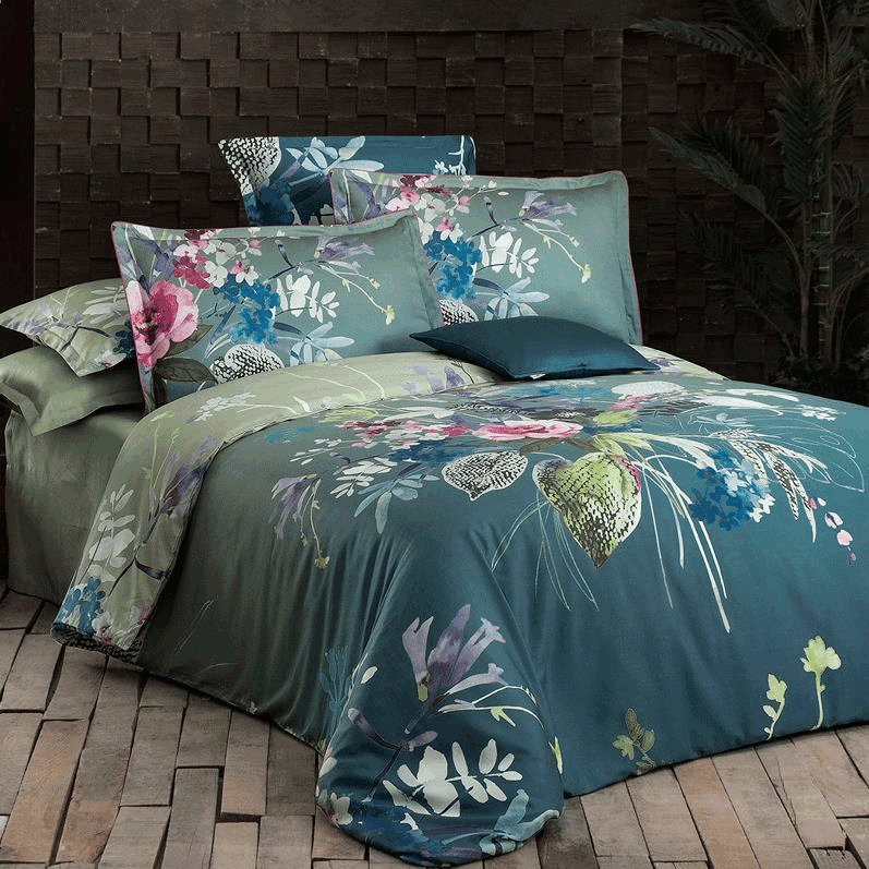 Sarev Silvia V1 Pamuk Saten Nevresim Takımı King Size