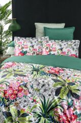 Sarev Antonella V1 Pamuk Saten Nevresim Takımı King Size