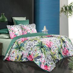 Sarev Antonella V1 Pamuk Saten Nevresim Takımı King Size