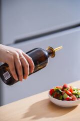 Acar 7939 Pierre Cam Yağdanlık 500 Ml - Amber