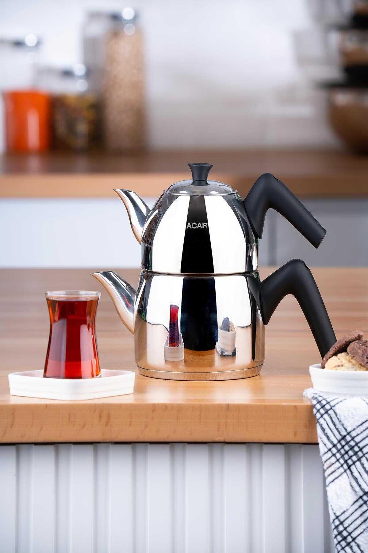 Acar 6431 Milano Çaydanlık Takımı Büyük Boy