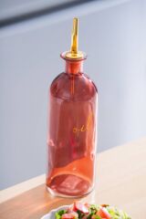 Acar 7939 Pierre Cam Yağdanlık 500 Ml - Red