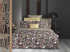 Sarev Hillary V1 Pamuk Saten Nevresim Takımı Özel Ebat