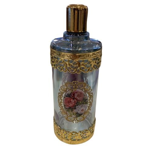 Selim Gül Motifli Kolonya Şişesi 121ALT71CM