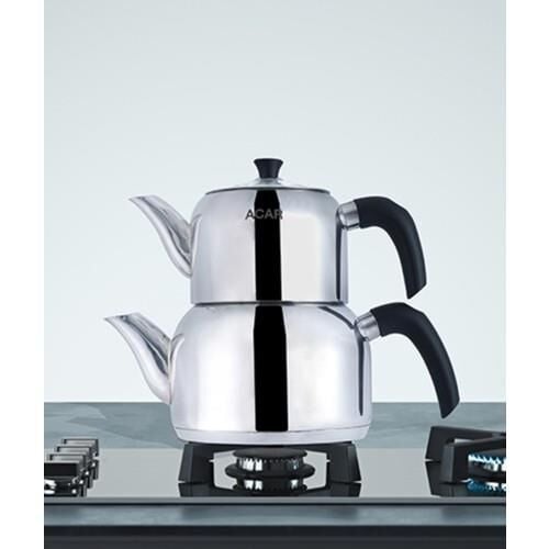 Acar 461 Arden Mini Boy Çelik Çaydanlık Takımı