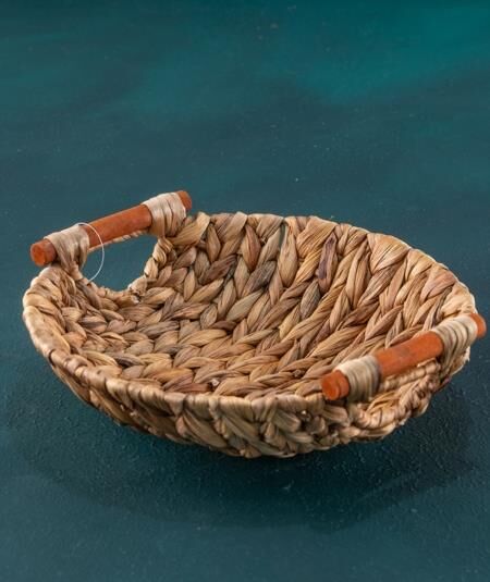 Acar 55 Yuvarlak Hasır Ekmek Sepeti 28x28 Cm