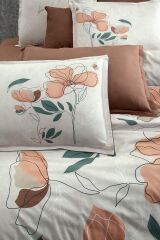 Sarev Mirador V1 Fancy Poplin Nevresim Takımı Çift Kişilik