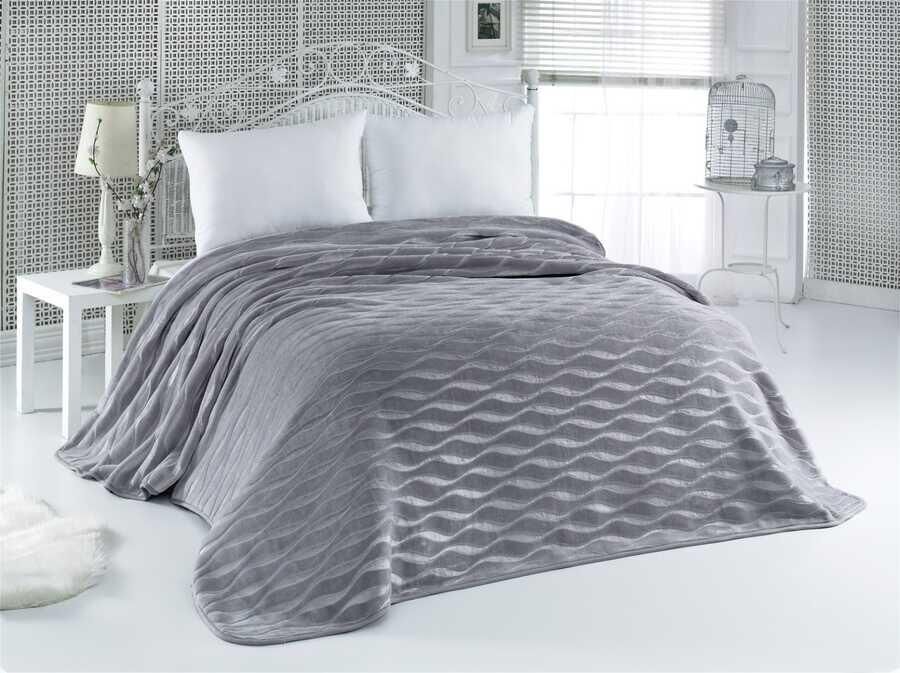 Mink Sense 521 Antrasit Battaniye 220x240