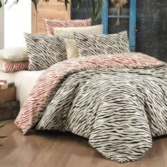 Sarev Grevy V1 Fancy Poplin Nevresim Takımı Çift Kişilik