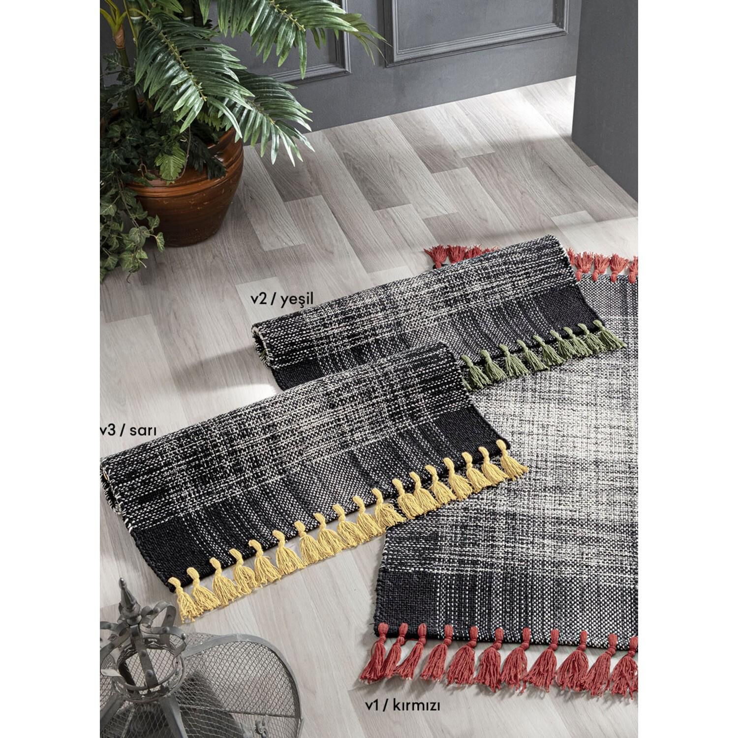 Sarev Jına V1 Kırmızı Halı 70x110