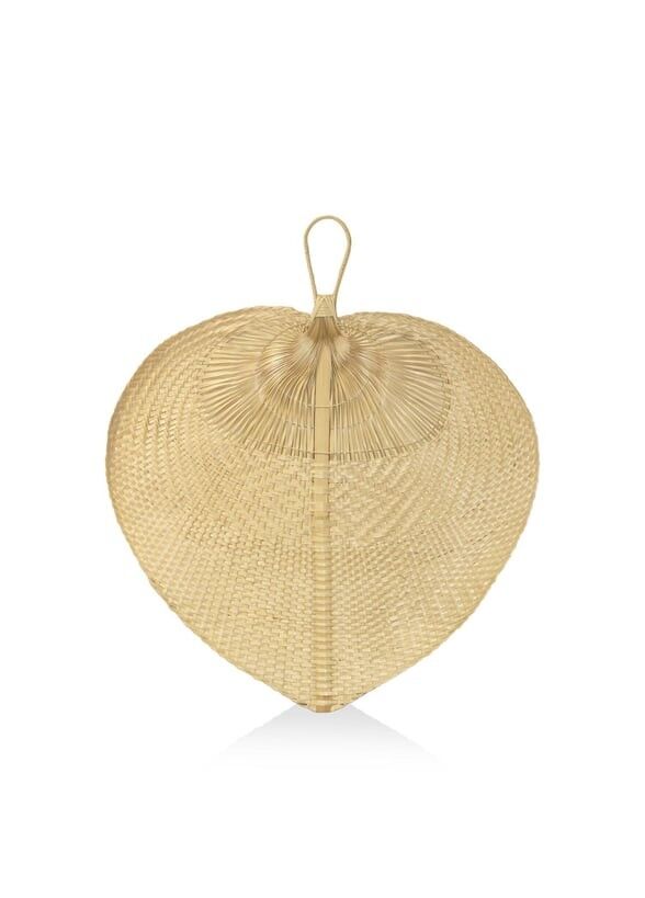 The Mia DKR0589 Dekoratif Bambu Duvar Dekoru 3x48x58 Cm