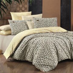 Sarev Pars V1 Fancy Poplin Nevresim Takımı Çift Kişilik