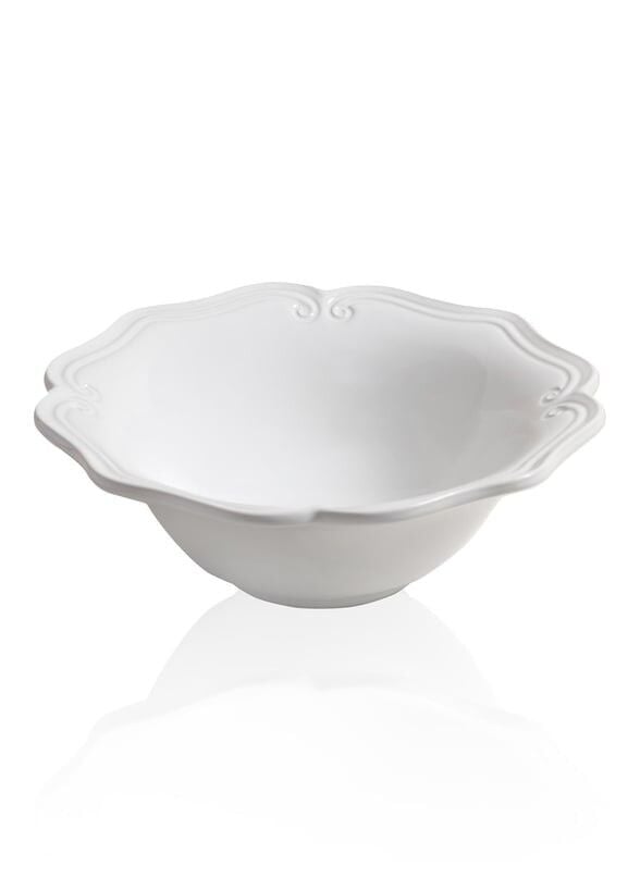 The Mia GRD0018 Grande Salata Kasesi Beyaz 29x10 Cm