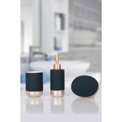 Acar 10895 Seramik 3 lü Banyo Seti Lacivert