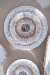 Acar 7800 Sofiya Seramik 27 Parça Yemek Takımı