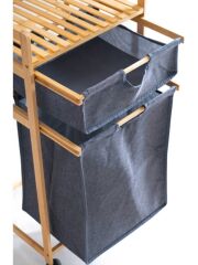 Acar 482 Bambu Çamaşır Sepeti 85 x 41.3 x 32.5 Cm