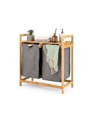 Acar 494 Bambu Çamaşır Sepeti 64 x 33 x 73 Cm