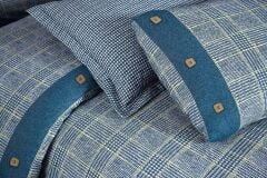 Sarev Edinburgh V4 Flanel Nevresim Takımı Çift Kişilik