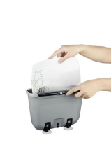 Kosova TP-211 Tabaac Tabak Yıkama Fırçası Gri