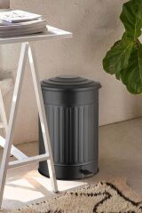 The Mia GLV0292 Çöp Kovası Mutfak Siyah 37 Lt