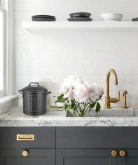 The Mia GLV0291 Çöp Kovası Tezgah Siyah 4 Lt