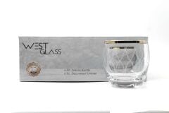 WestGlass W41010WG Barrel Wave Desen Gold Kaplama Meşrubat