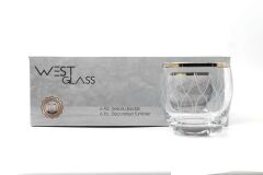 WestGlass W41010WG Barrel Wave Desen Gold Kaplama Meşrubat