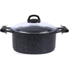 Acar 11394 Cast Prestige Siyah 7 Parça Döküm Tencere Seti