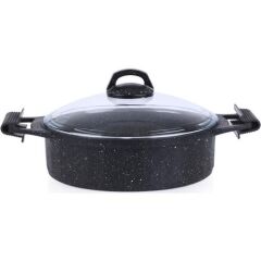 Acar 11394 Cast Prestige Siyah 7 Parça Döküm Tencere Seti