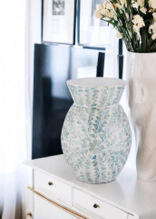 The Mia TLC0005 Sedef Vazo 25x35 Cm