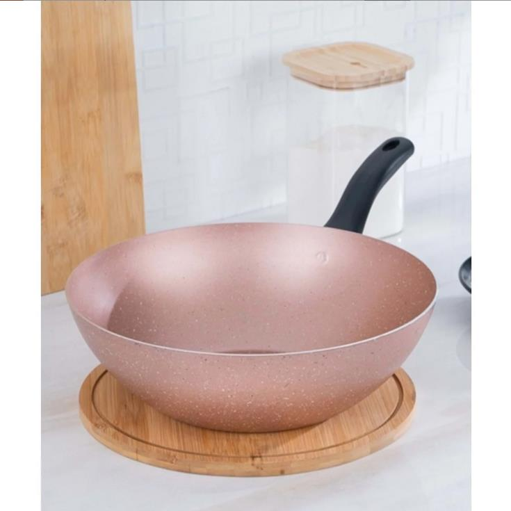 Acar 261 Damla Pembe Wok Tava 28 Cm
