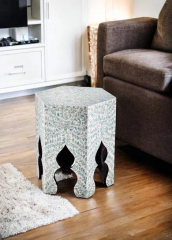 The Mia TLC0008 Sedef Tabure 45x50 Cm