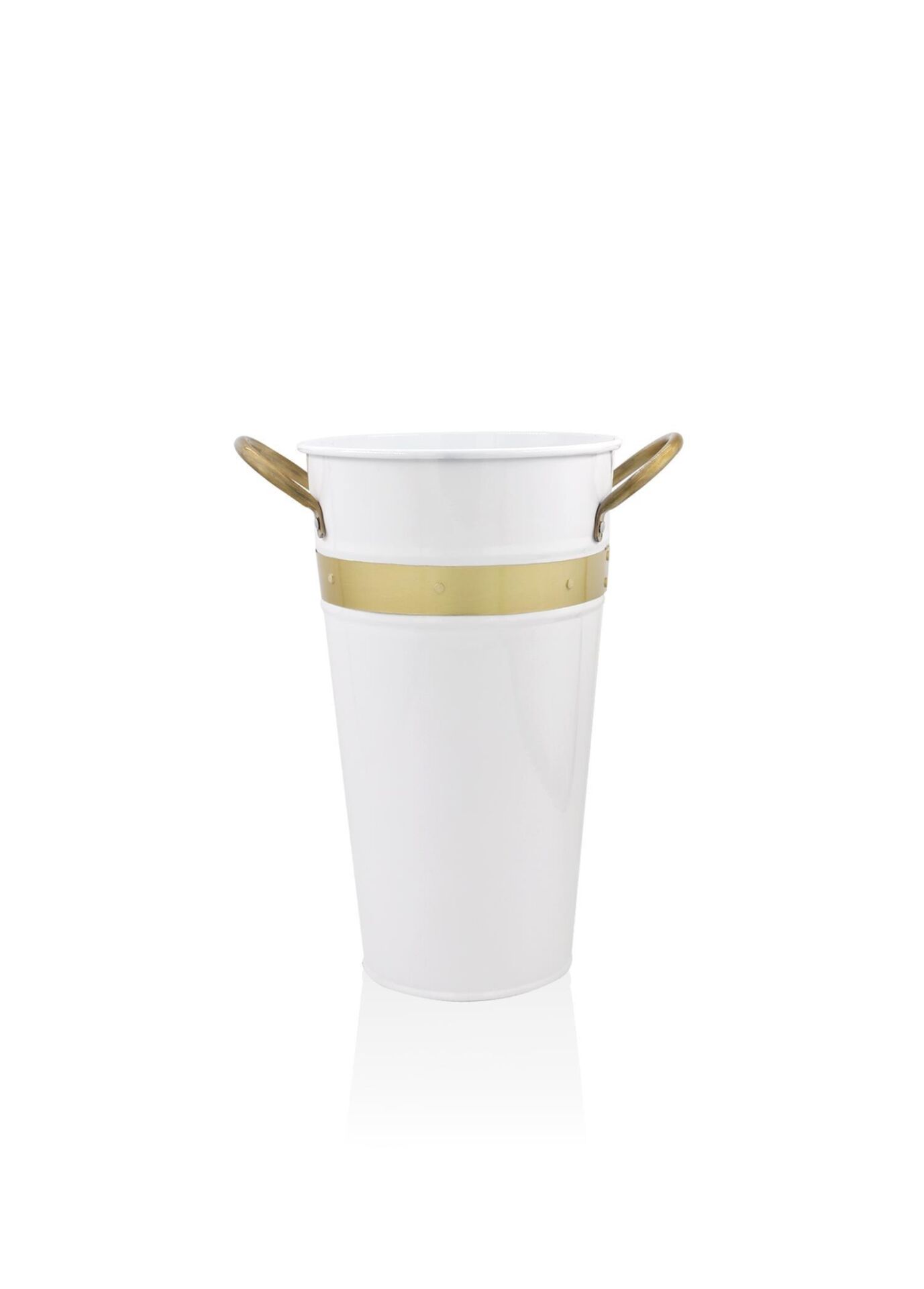 The Mia GLN0052 Galvin Vazo Beyaz 40 Cm