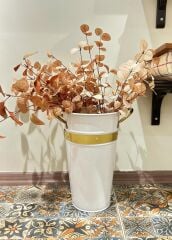 The Mia GLN0052 Galvin Vazo Beyaz 40 Cm