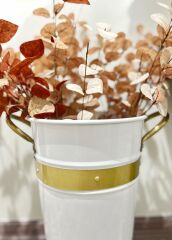 The Mia GLN0052 Galvin Vazo Beyaz 40 Cm