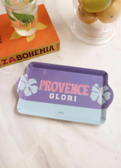 The Mia TPS0063 Provence Mini Tepsi Lila 24x14 Cm