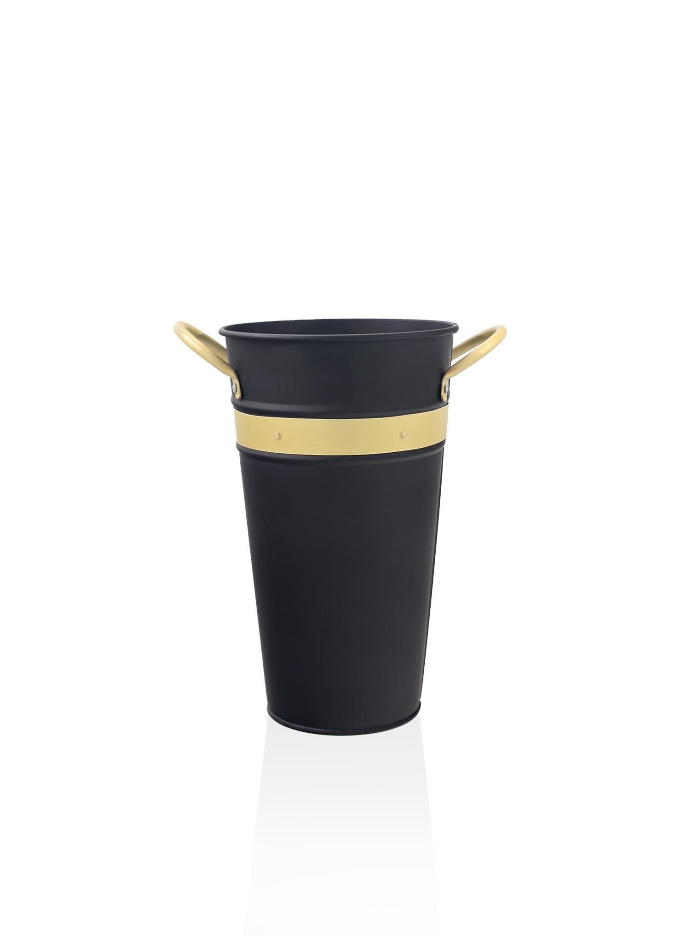 The Mia GLN0075 Galvin Vazo Siyah 40 Cm