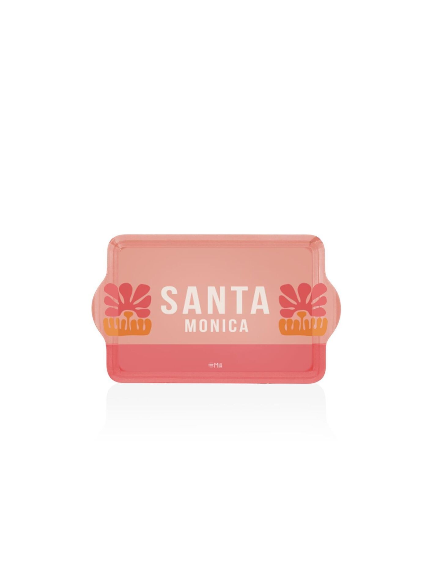 The Mia TPS0062 Santa Mini Tepsi Pembe 24x14 Cm