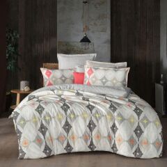 Sarev Elista V1 Flanel Nevresim Takımı Çift Kişilik